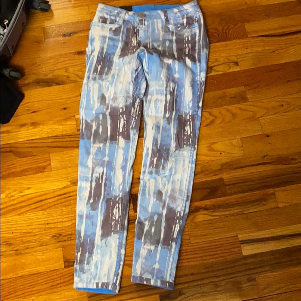 Reversible Printed Jeans - image 1